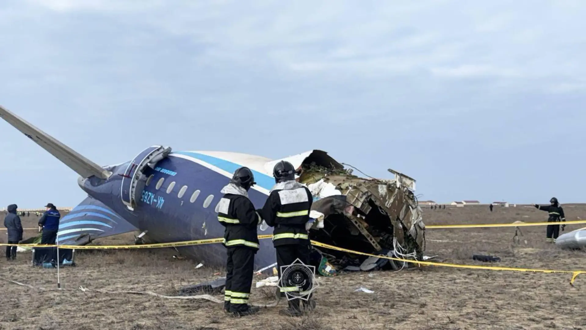 Absturzstelle bei Aktau