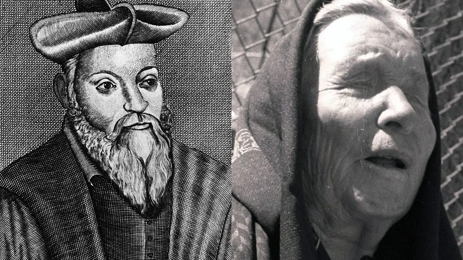 Nostradamus und Baba Wanga faszinieren die Menschen durch ihre Prophezeiungen.