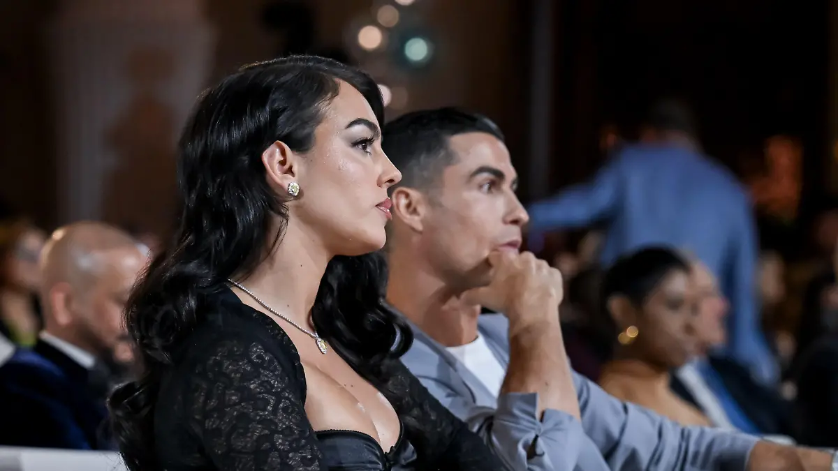 Cristiano Ronaldo und seine Frau Georgina Rodriguez.