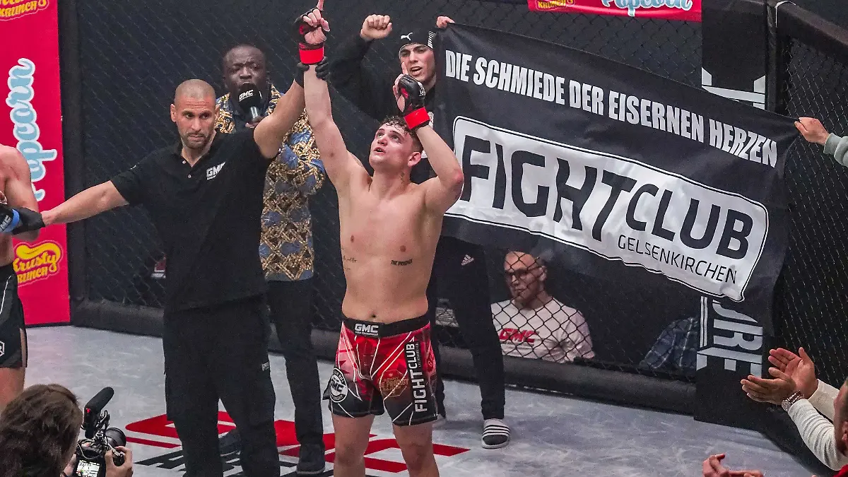 So will MMA-Fighter Benny Bajrami auch am Sonntag jubeln