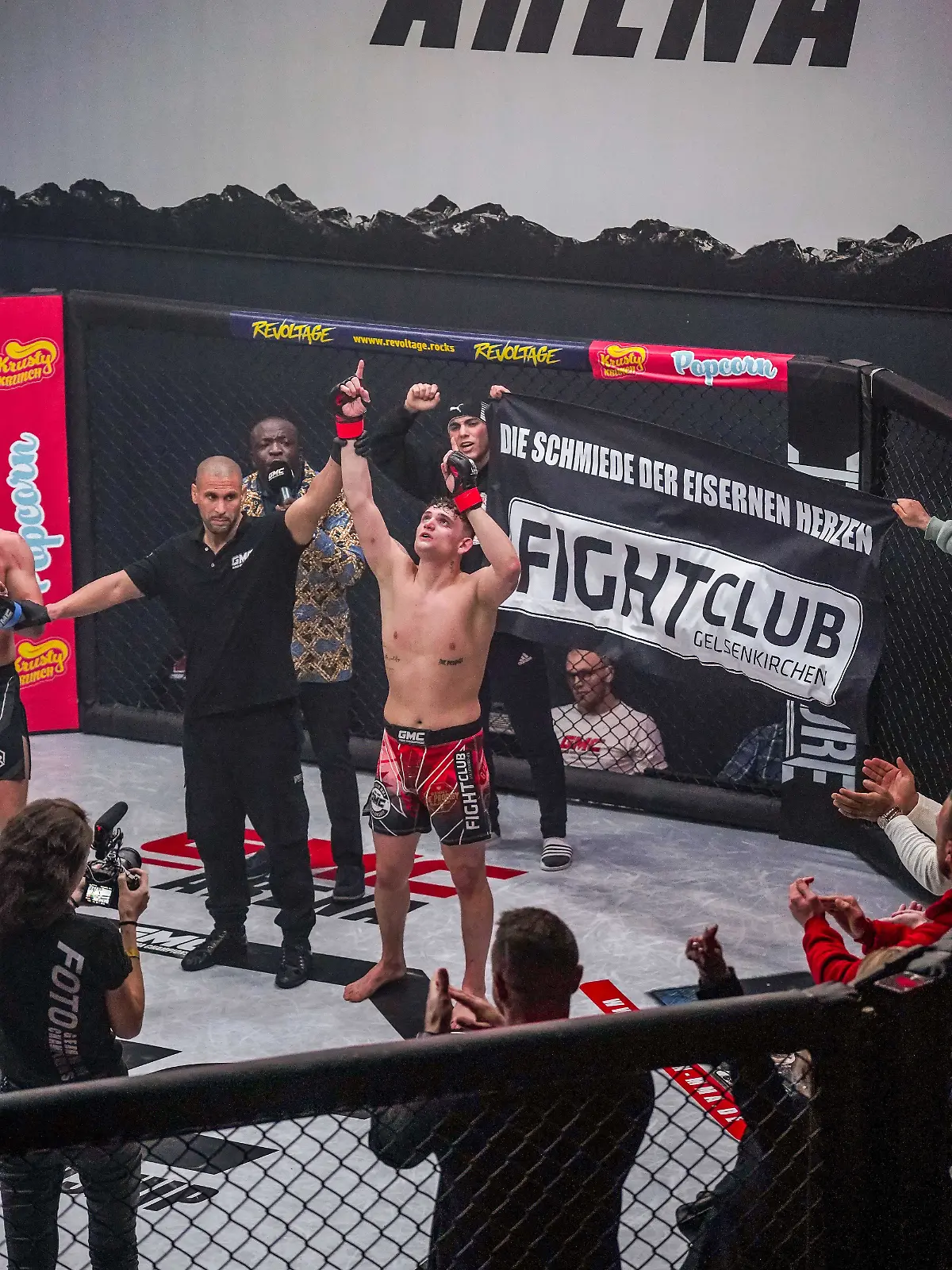 So will MMA-Fighter Benny Bajrami auch am Sonntag jubeln