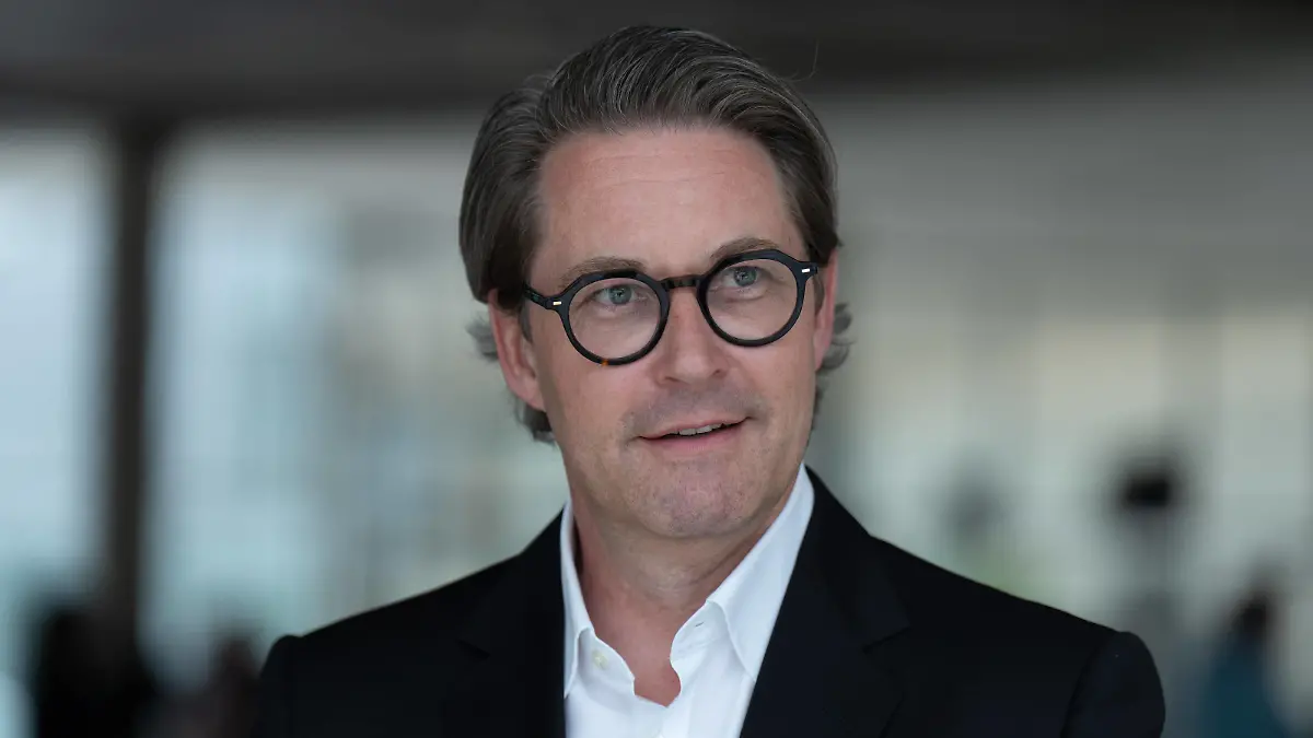 RECORD DATE NOT STATED Andreas Scheuer, MdB, CSU Andreas Scheuer, MdB, CSU, ehemaliger Minister, 20.6.2023 im Interview Berlin Berlin GER *** Andreas Scheuer, MdB, CSU Andreas Scheuer, MdB, CSU, former minister, 20 6 2023 in interview Berlin Berlin GER