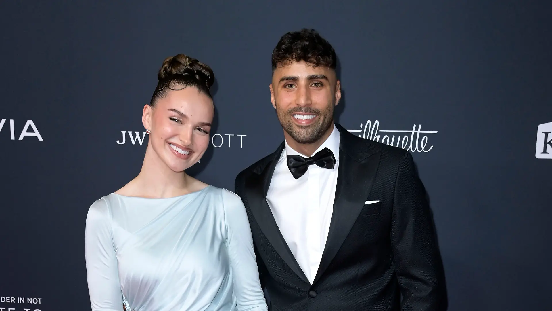 Louisa Jindaoui und Nader El-Jindaoui beim Tribute to Bambi 2024 in Berlin.