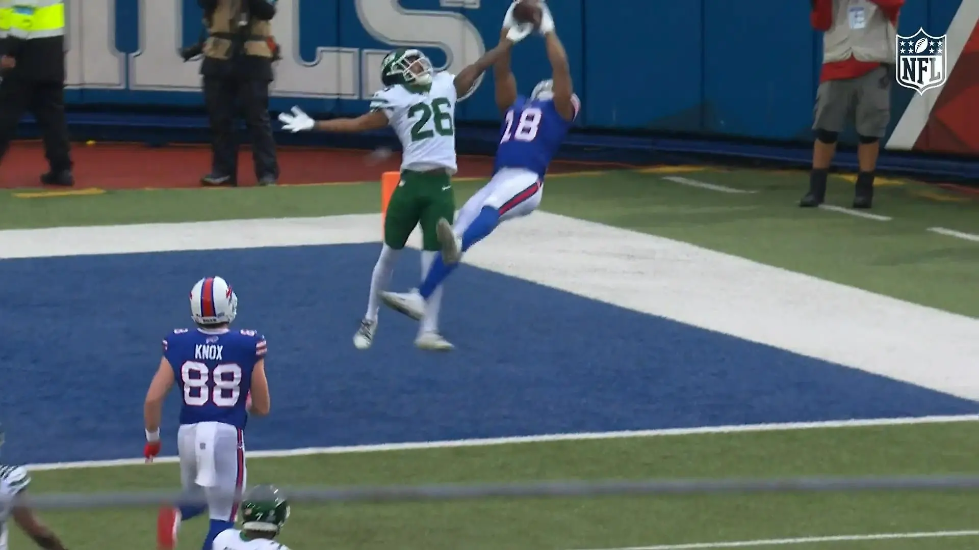 Cooper mit Hammer-Catch in der Endzone Bills rasieren die Jets