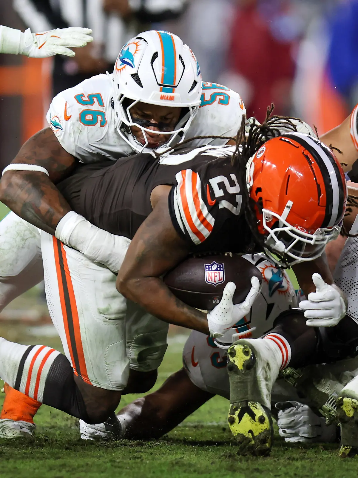 Bild zu: "Ohne Tua rollen die Dolphins über hilflose Browns"