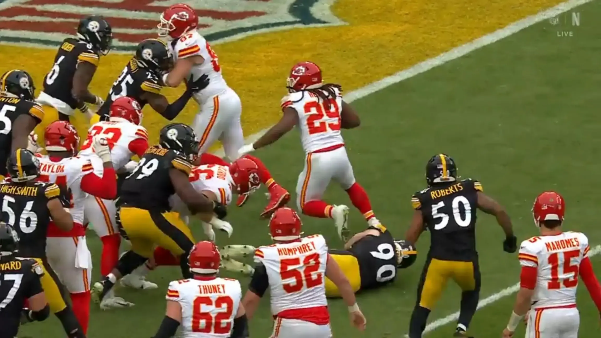 Chiefs lassen Steelers keine Chance Die Highlights im Video!