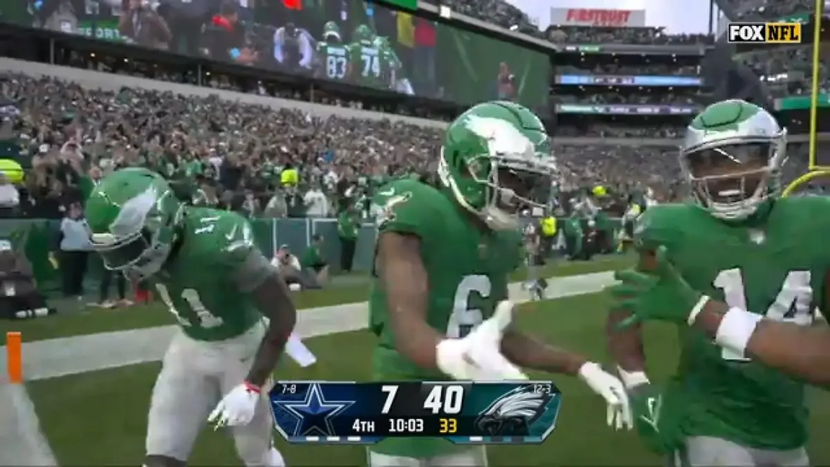 Eagles holen Divisionssieg der NFC East Die Highlights im Video!