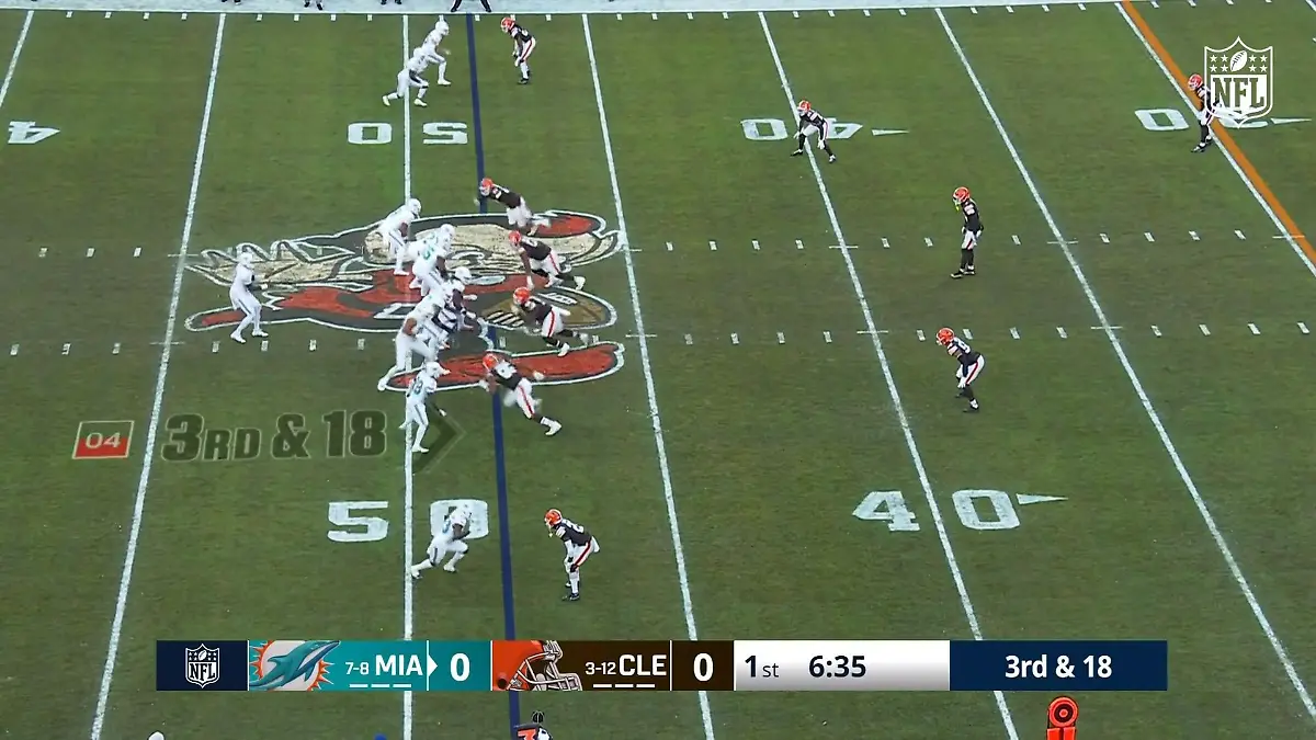 Schwache Browns von Miami übertrumpft Ohne Touchdown