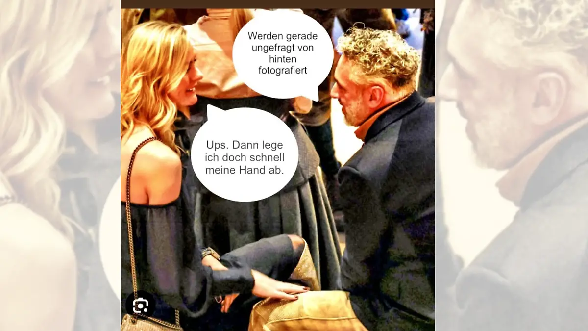 Das Foto, das in der Kronen Zeitung erschein, wurde mit einem Augenzwinkern abgewandelt.
