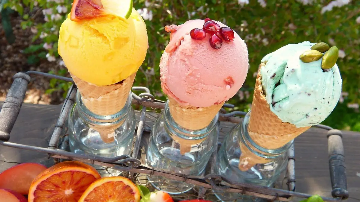 Bei diesen Temperaturen hilft nur noch eins: Eis!