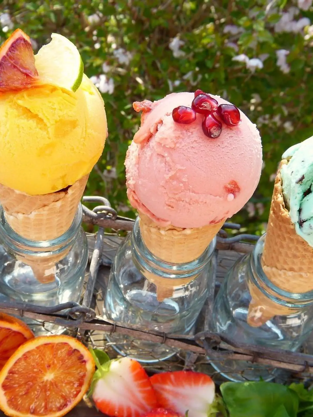 Bei diesen Temperaturen hilft nur noch eins: Eis!