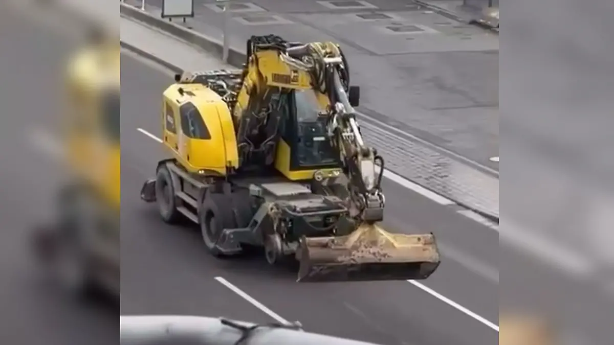 Kurz nach der Zerstörungsfahrt wird der Mann von der Polizei erschossen. 