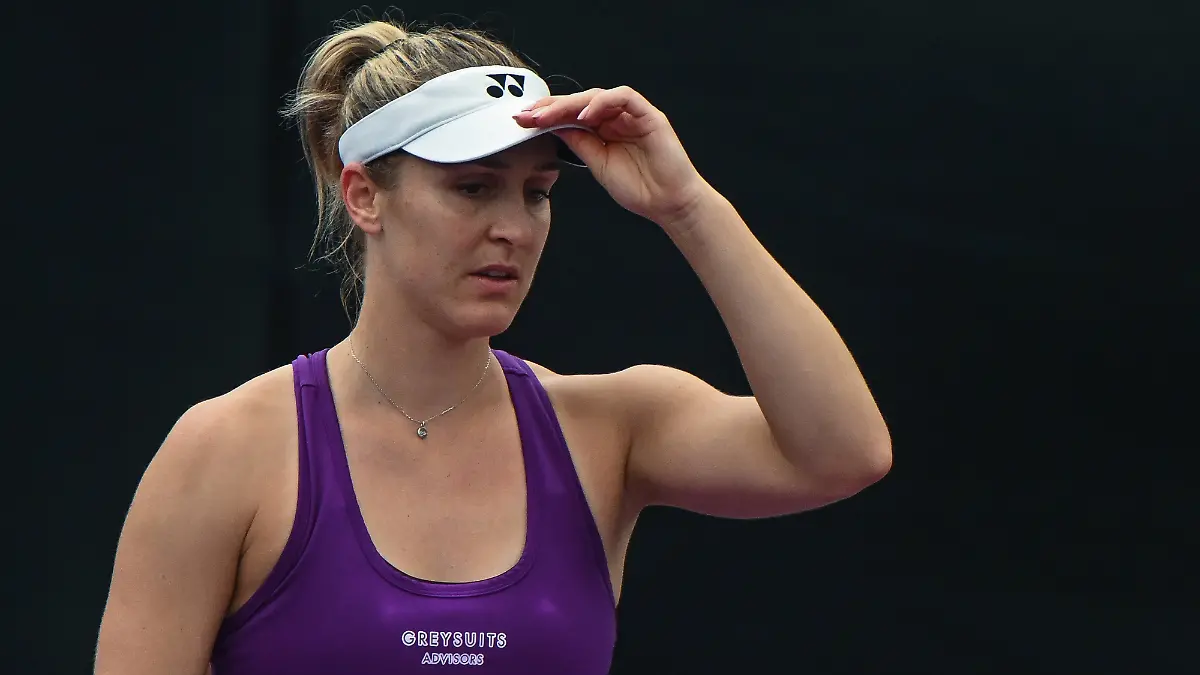 Gabriela Dabrowski  während der WTA Tennis Damen Finals in Cancun, Mexiko. 