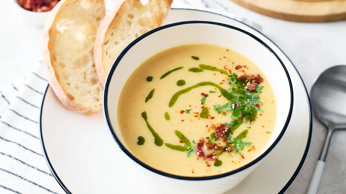 Raclette-Suppe. 