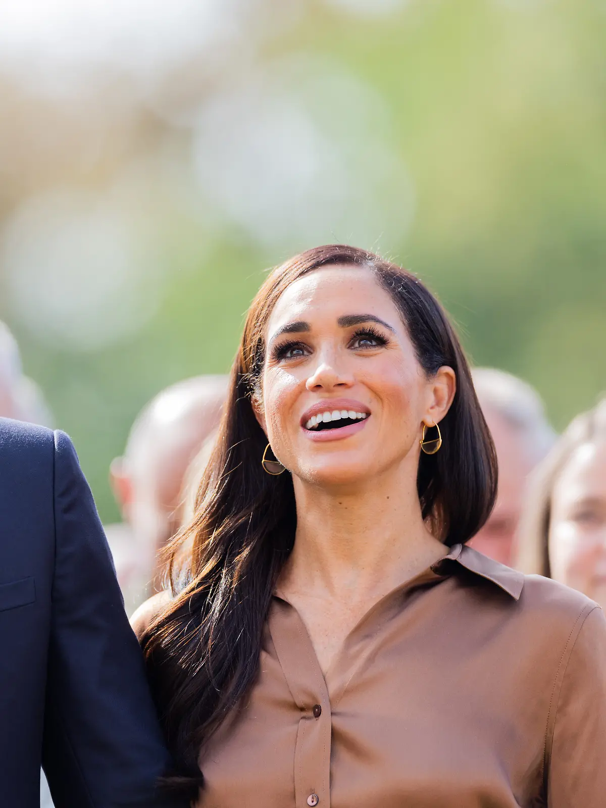 
Prinz Harry, Herzog von Sussex, und seine Frau Meghan, Herzogin von Sussex, nehmen an einem Treffen mit Vertretern der NATO teil am Rande der 6. Invictus Games an der Merkur Spiel-Arena.