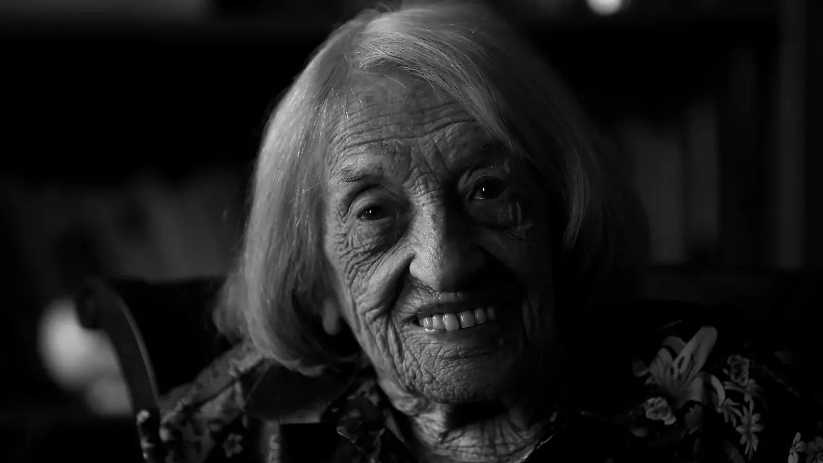 Keleti, former Olympic gold medal winning gymnast poses for a picture at her home in Budapest