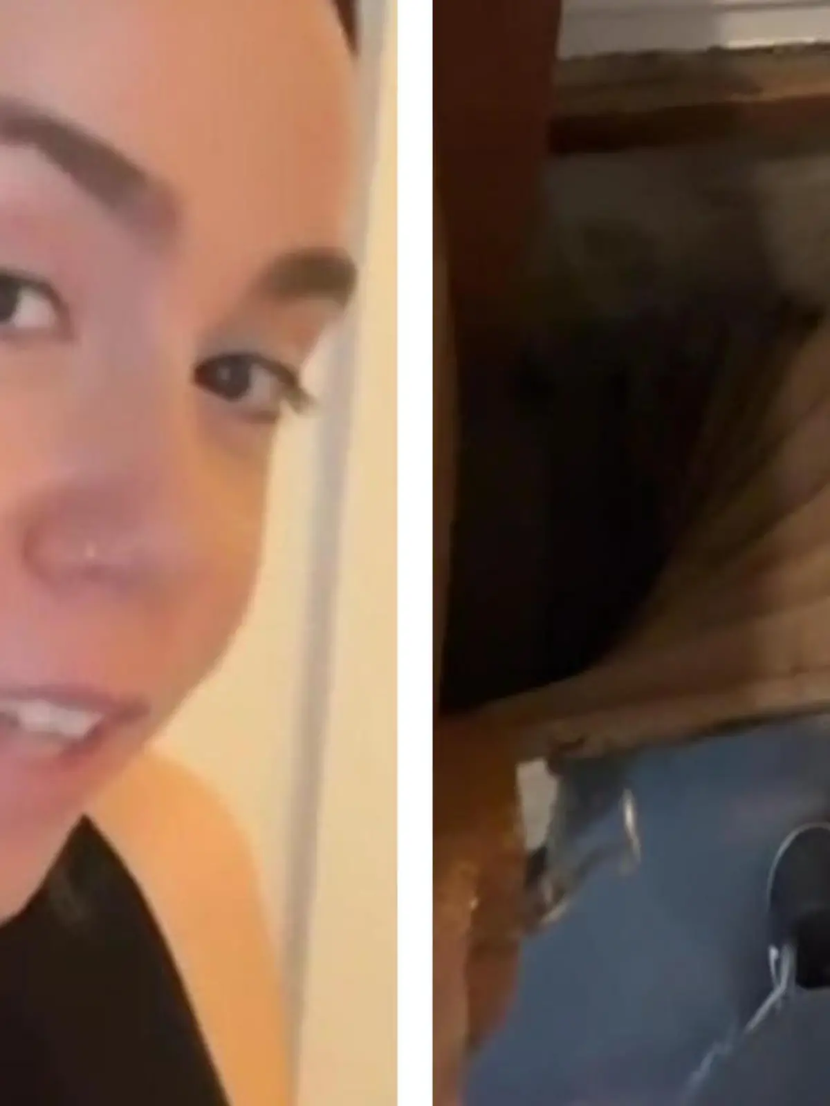 Drei Jahre lebt Julia Henning in ihrem Haus in Los Angeles und erst jetzt entdeckt sie eine mysteriöse Falltür, die in einen stockdunklen Keller führt. Auch was sie unten findet bringt sie und ihre TikTok Anhänger zum Schaudern. 
