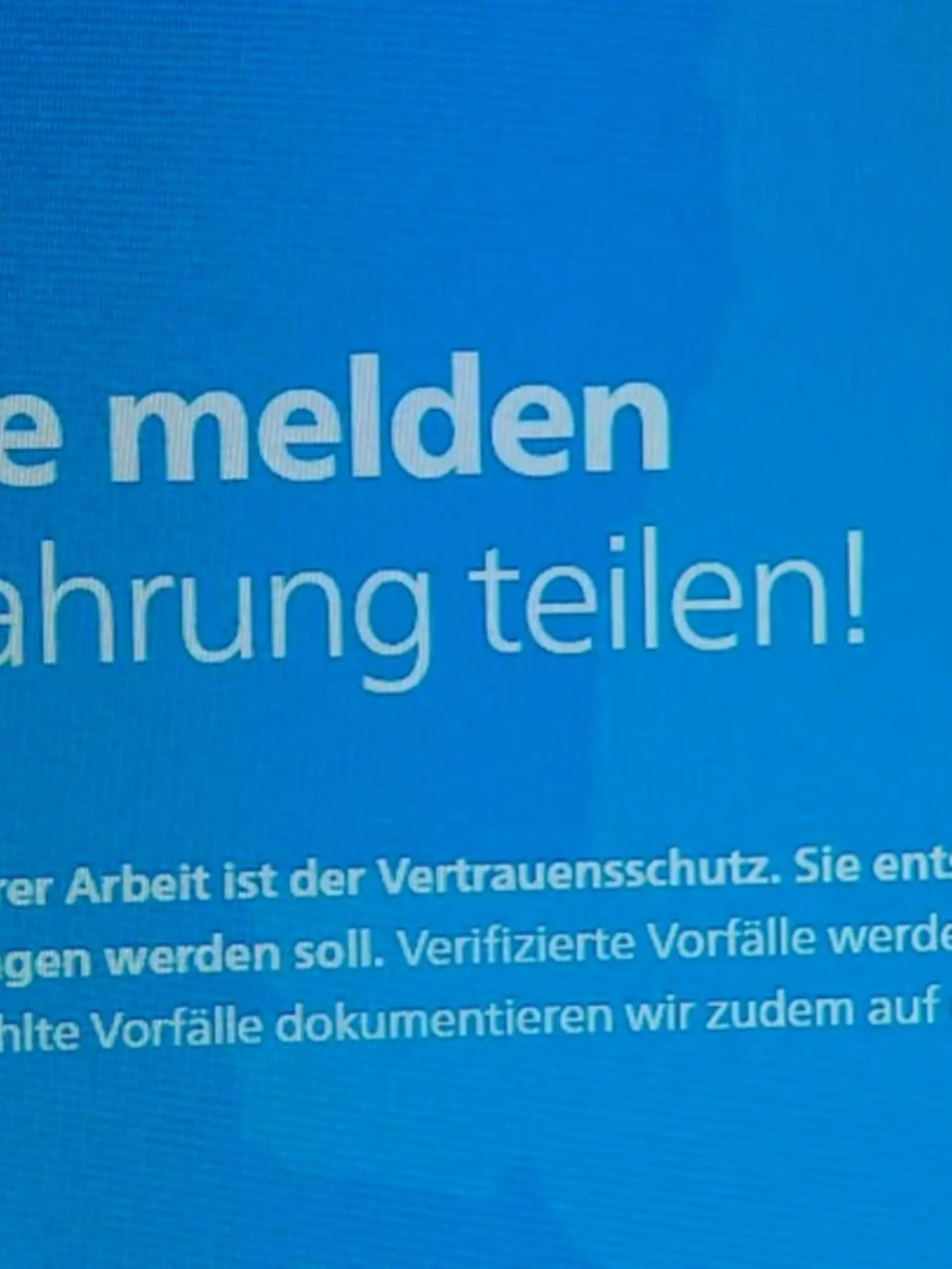 Bild zu: "Meldestellen starten in NRW"