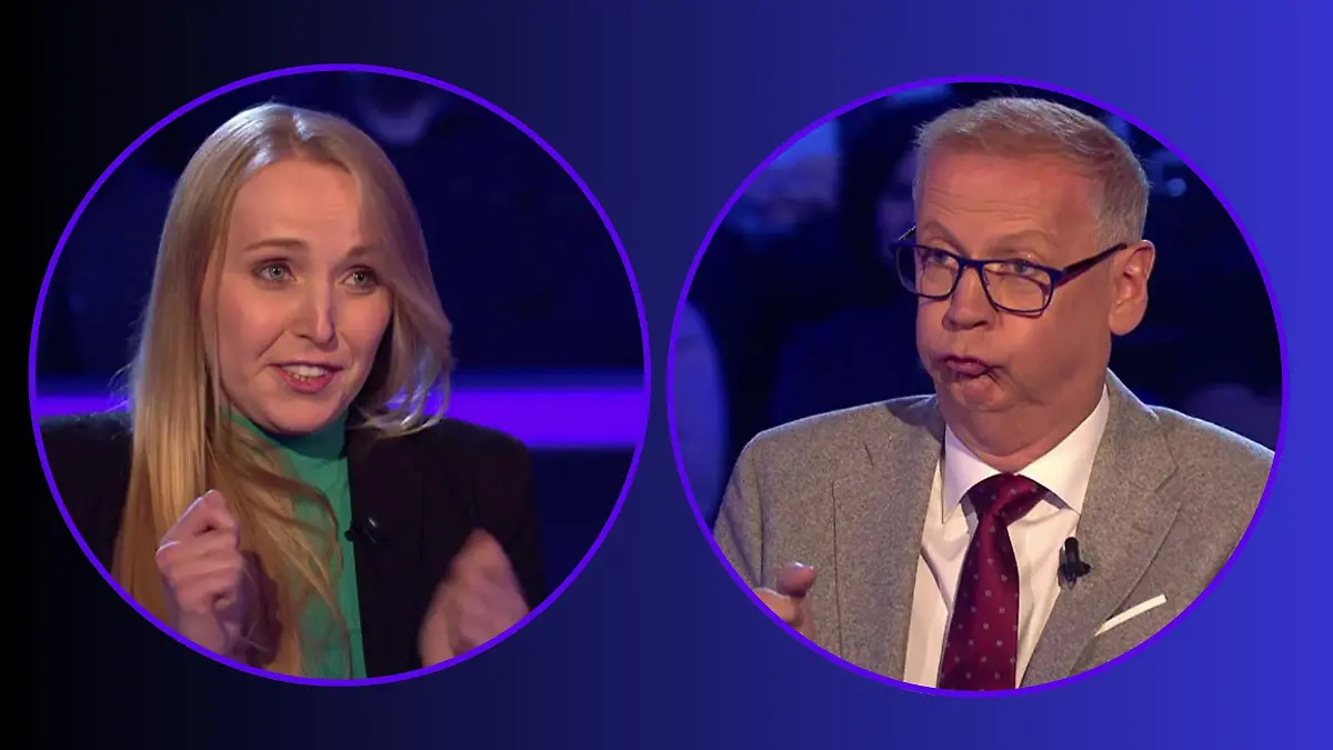 „Wer wird Millionär?”-Kandidatin Dr. Paula Menold zeigt vollen Einsatz – und Günther Jauch macht gerne mit