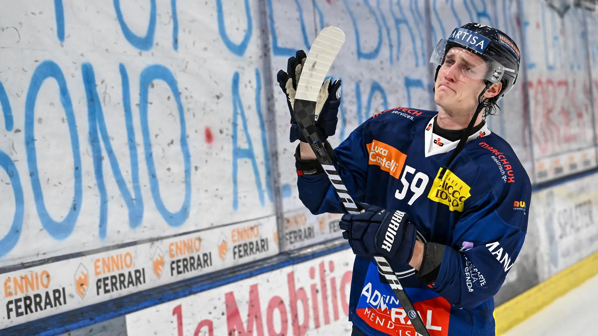 Dario Wüthrich brach nach dem Spiel in Tränen aus.