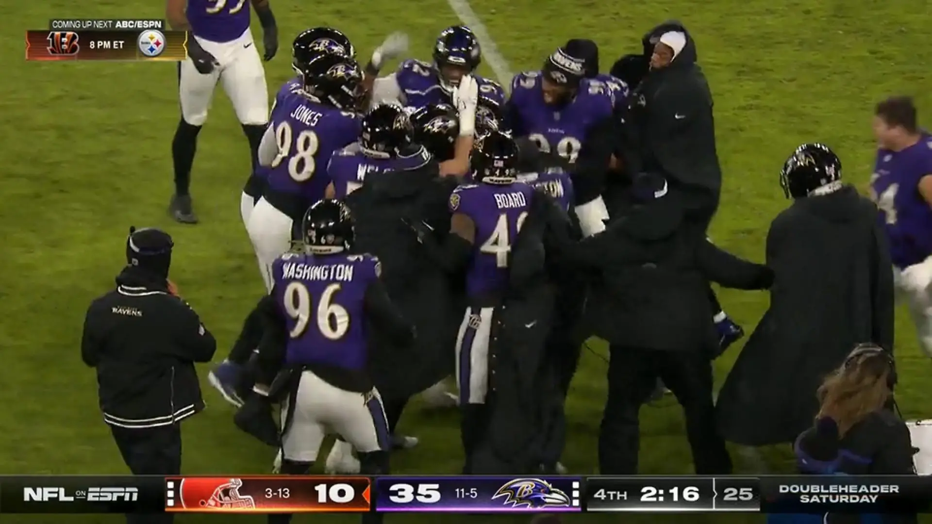 Ravens holen Division-Titel gegen Browns NFL Highlights