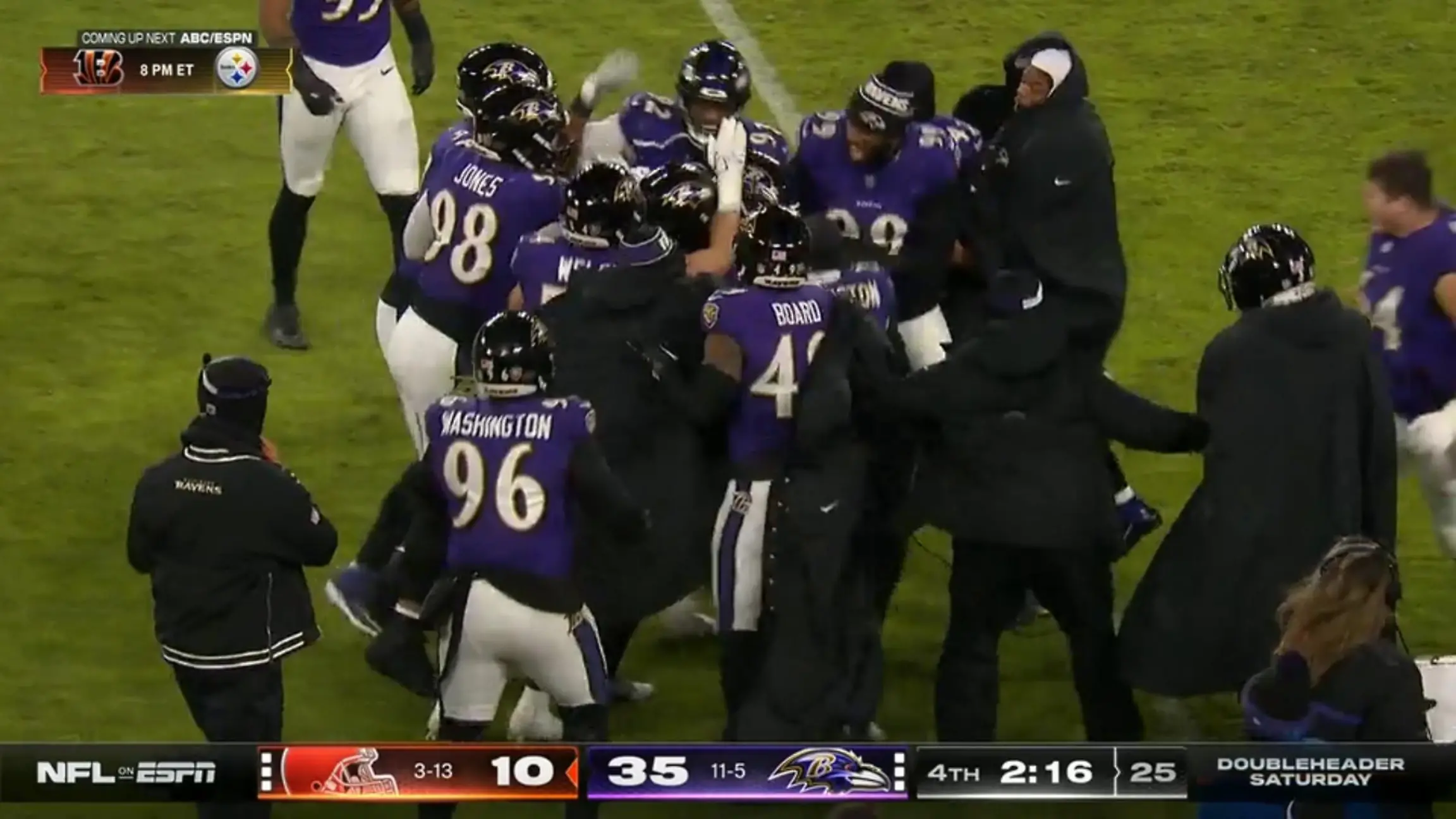 Ravens holen Division-Titel gegen Browns NFL Highlights