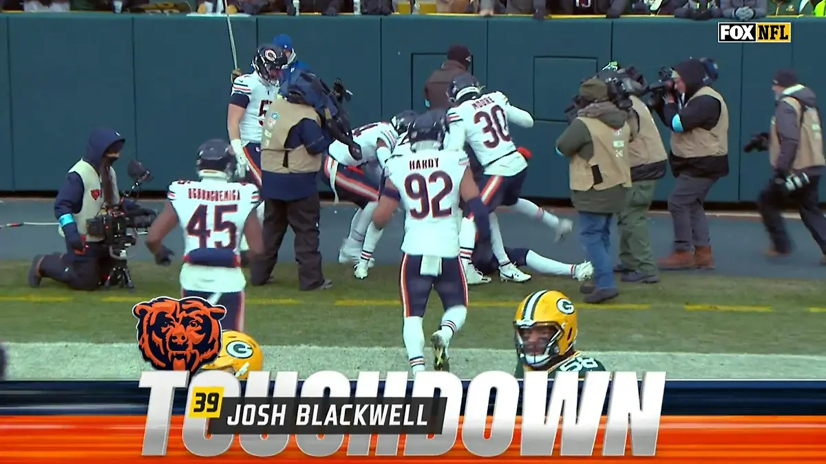Irrer Punt-Return der Bears NFL bei RTL