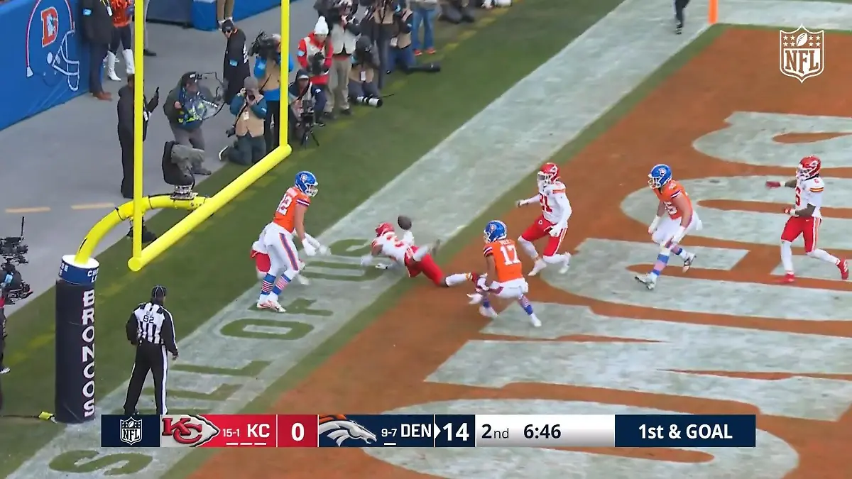 Unglaublicher Touchdown für die Broncos NFL bei RTL