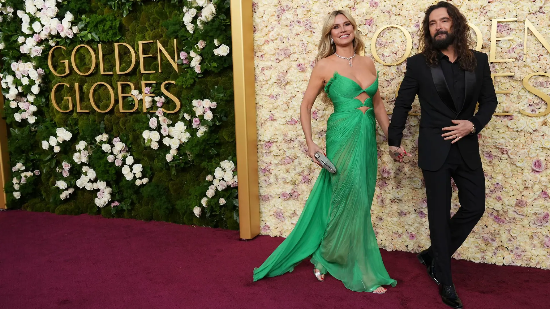 Stargäste treffen bei den Golden Globes ein.