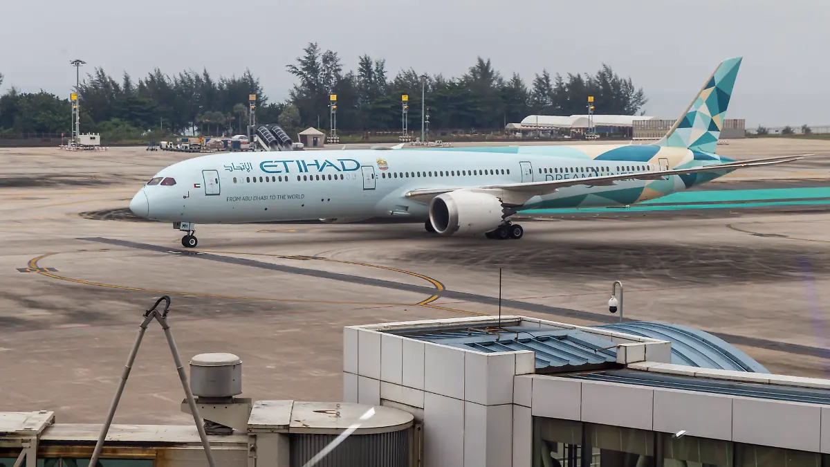 Ein Flugzeug von Etihad-Airways
. (Symbolbild)