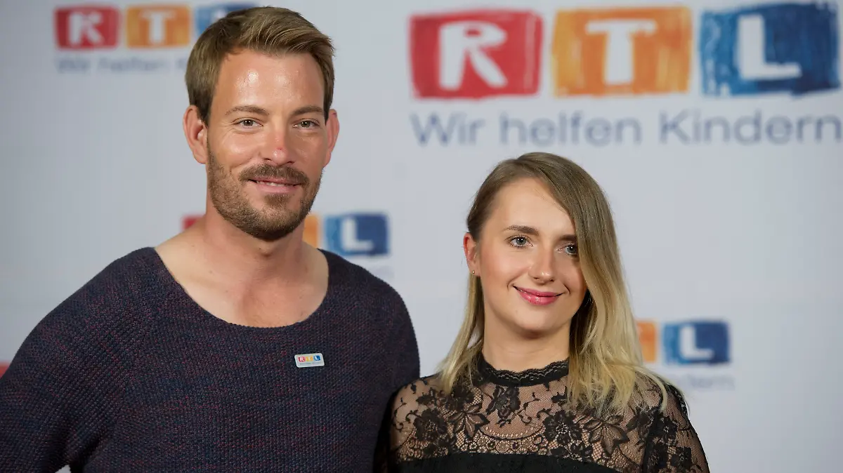 Gerald und Anna Heiser beim RTL-Spendenmarathon 2017.