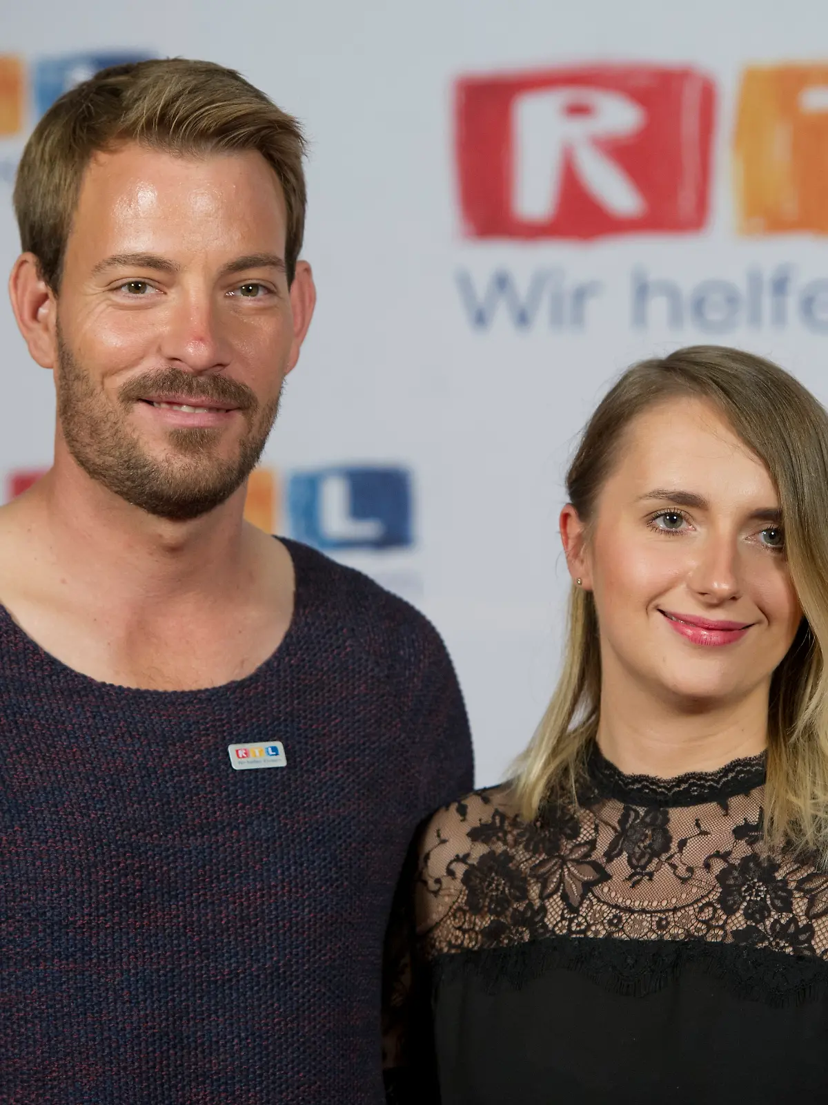 Gerald und Anna Heiser beim RTL-Spendenmarathon 2017.