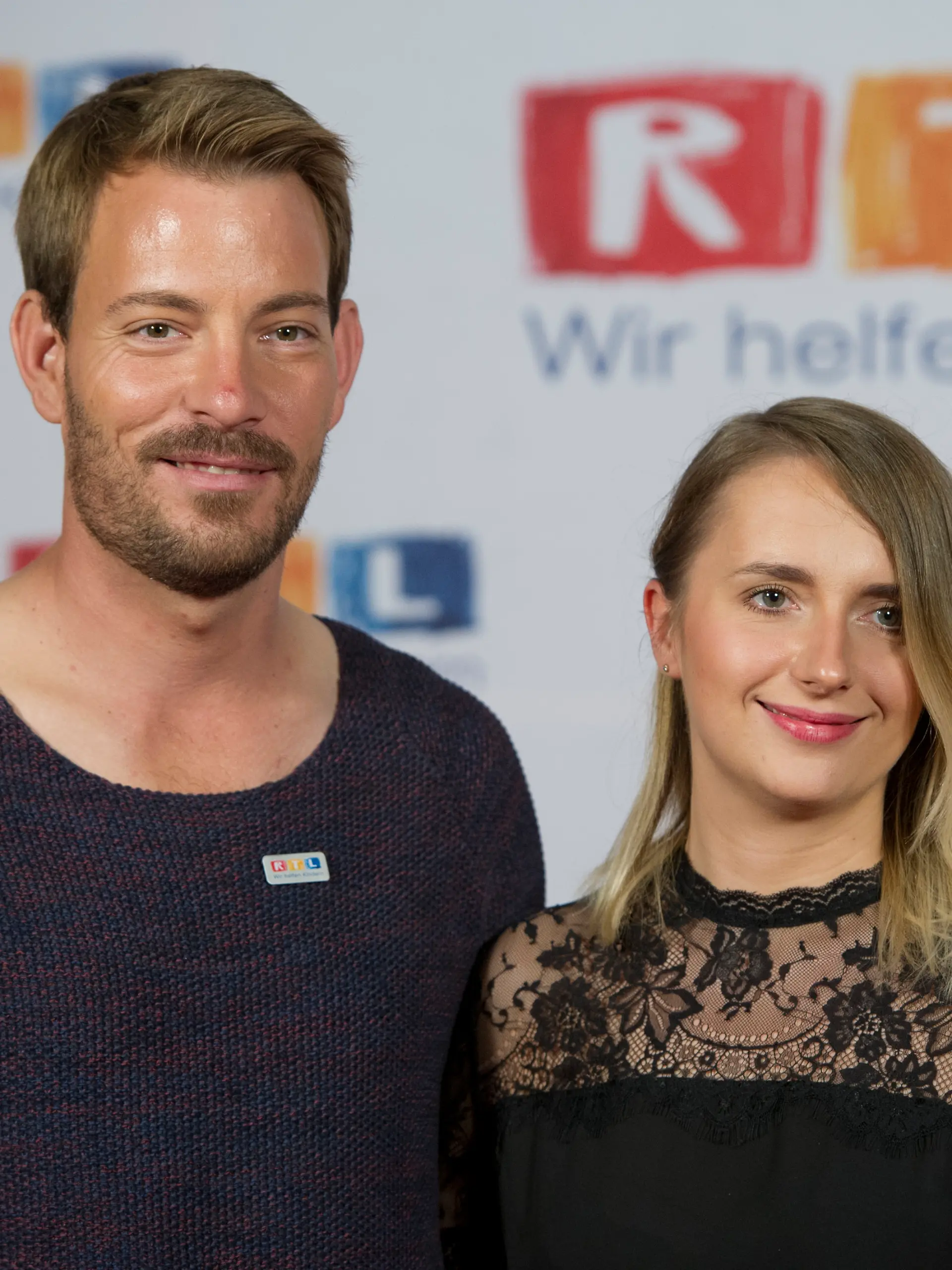 Gerald und Anna Heiser beim RTL-Spendenmarathon 2017.