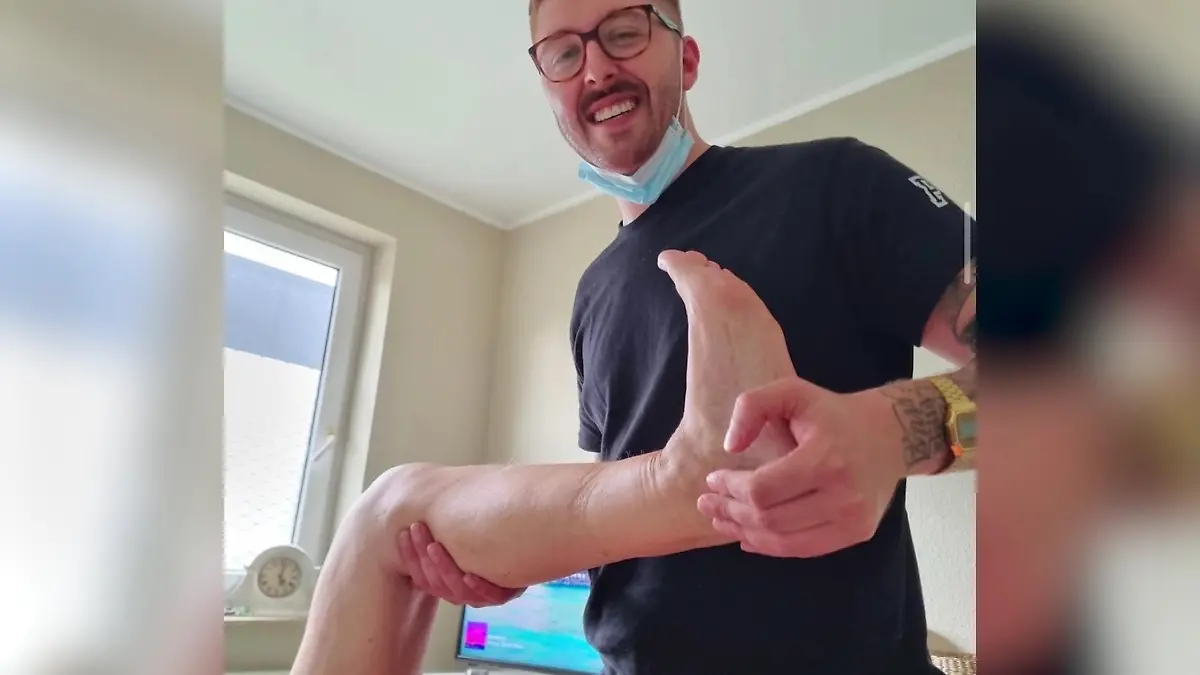 Richard half als Physiotherapeut anderen Menschen, jetzt ist er selbst auf Hilfe angewiesen