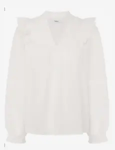 Pepe Jeans Bluse ‘LORELY’ in Weiß