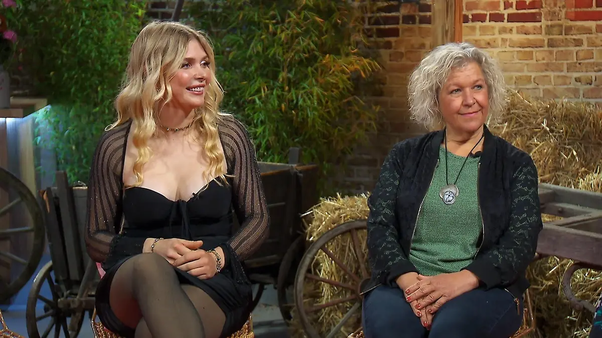Inka Bause empfängt zwei Bäuerinnen Jennifer und Carolin