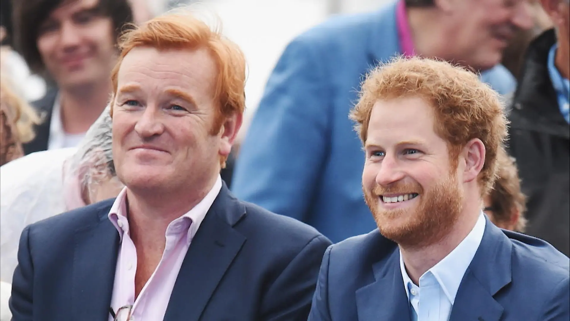 Den ehemalige königliche Stallmeister Mark Dyer und Harry verstehen sich blendend
