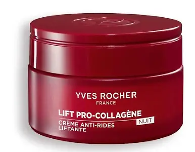 Anti-Falten-Nachtcreme mit Kollagen und Hyaluronsäure (50 Milliliter)