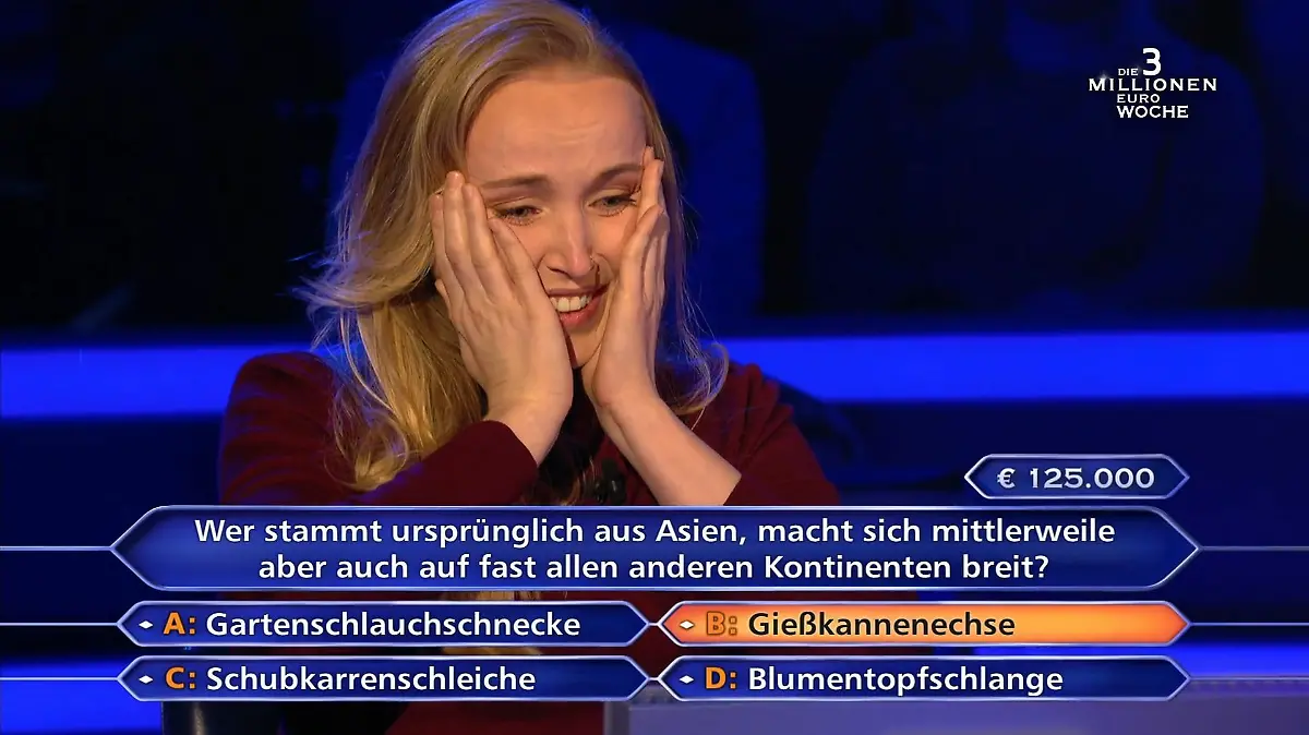 „Wer wird Millionär?”-Kandidatin Dr. Paula Menold