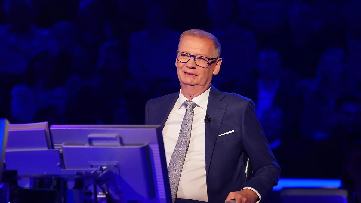 Günther Jauch
+++ Die Verwendung des sendungsbezogenen Materials ist nur mit dem Hinweis und Verlinkung auf RTL+ gestattet. +++