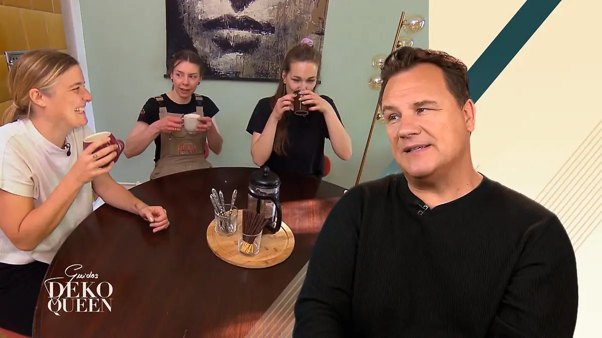 Kaffeeklatsch während Umgestaltungstag Alles ganz entspannt