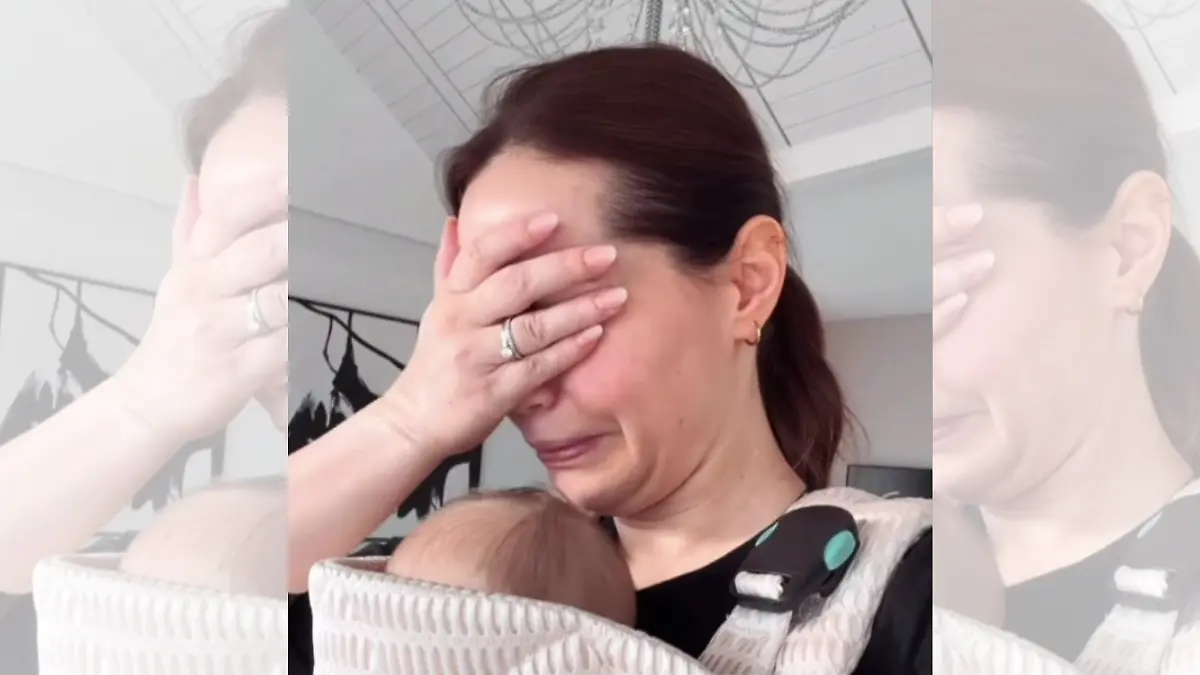 Christina Hänni findet, dass ihr Baby zu schnell groß wird
