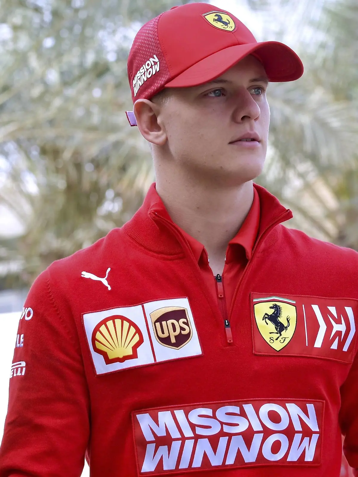 SCHUMACHER Mick F1 Team Scuderia Ferrari Mick Schumacher bei den Test bei Ferrari in Bahrain F 1 Test 2019 in Bahrain am 02.04.2019 in Bahrain *** SCHUMACHER Mick F1 Team Scuderia Ferrari Mick Schumacher at the test at Ferrari in Bahrain F 1 Test 2019 in Bahrain on 02 04 2019 in Bahrain PUBLICATIONxINxGERxSUIxAUTxHUNxSWExNORxDENxFINxLUXxONLY  