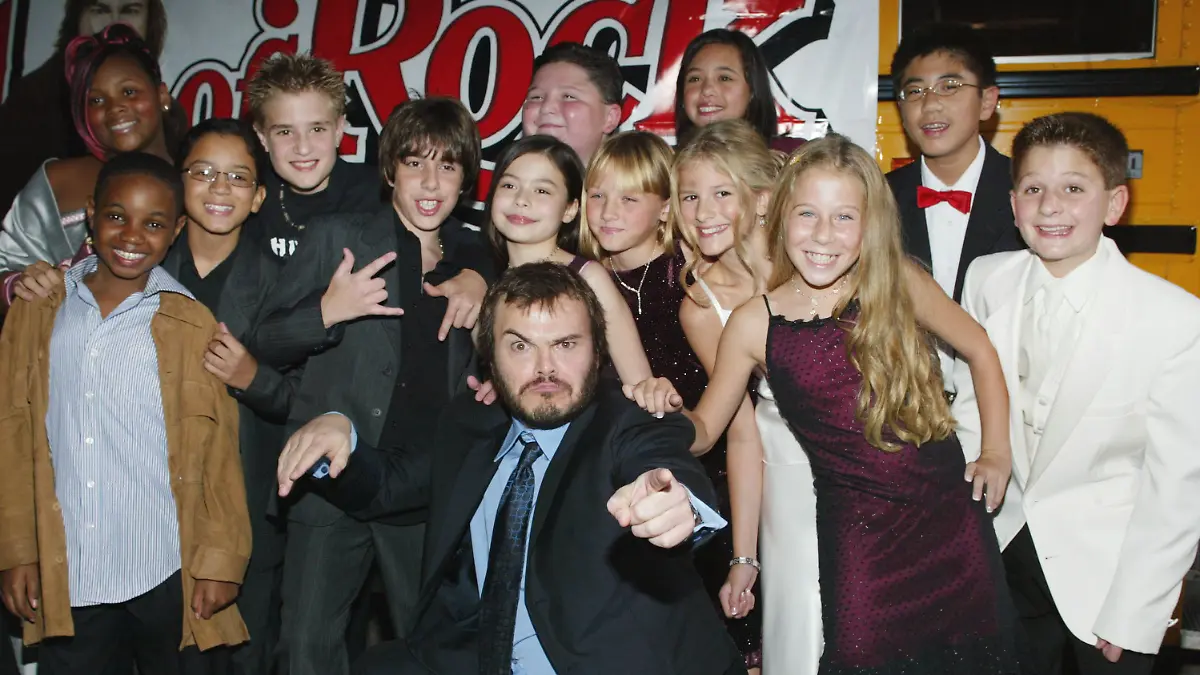 Der „School of Rock”-Cast im Jahr 2003.