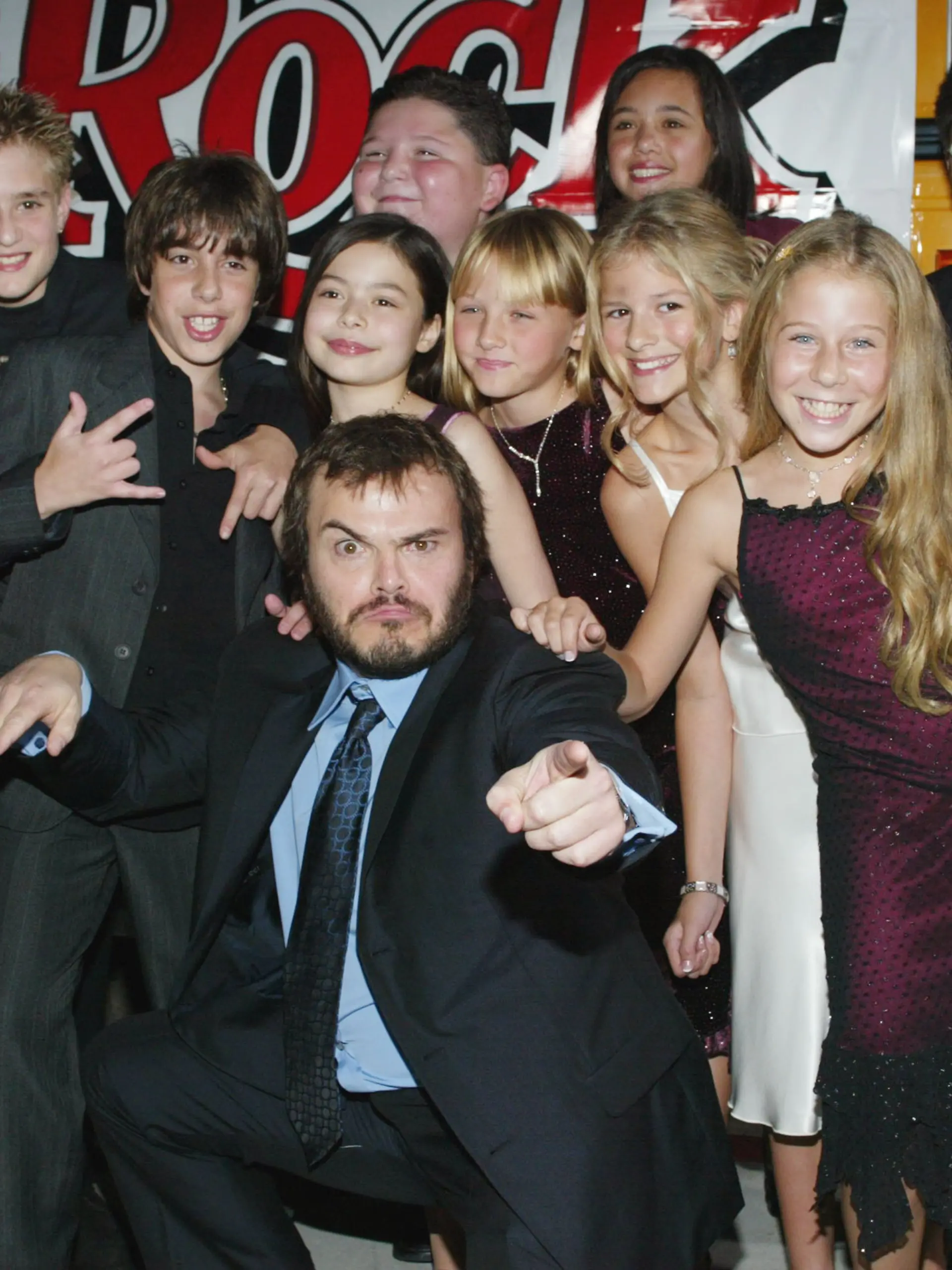 Der „School of Rock”-Cast im Jahr 2003.