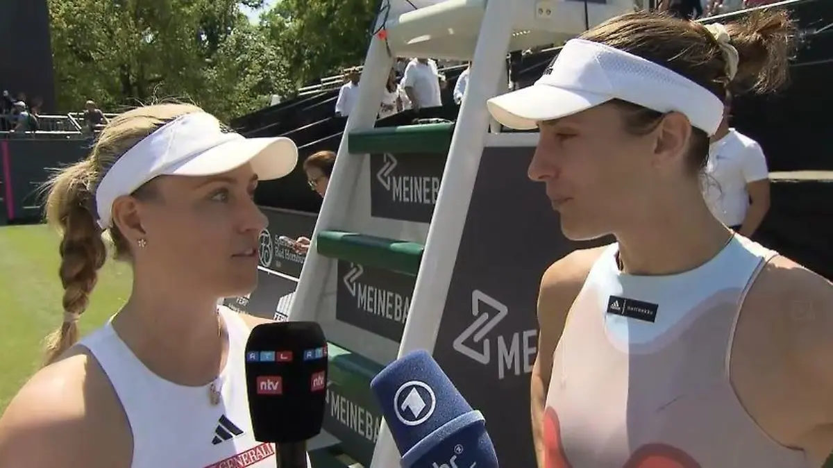 Angelique Kerber und Andre Petkovic verbindet eine enge Freundschaft.