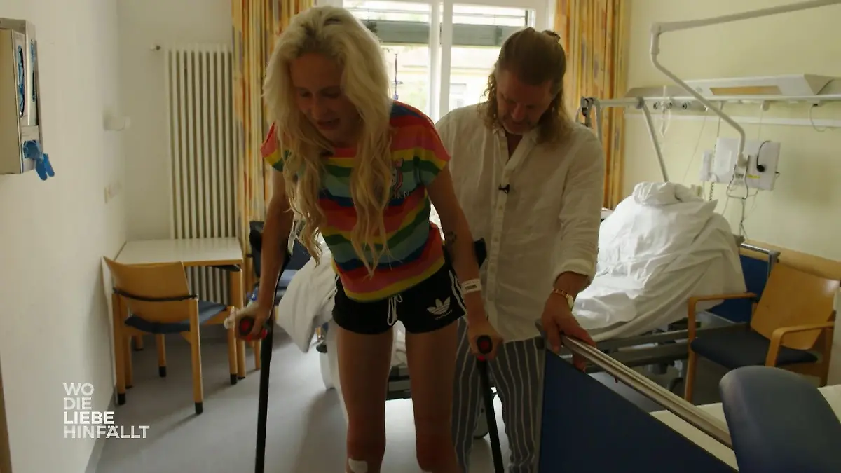 Theresia unterzieht sich einem schweren Eingriff Stefan an ihrer Seite
