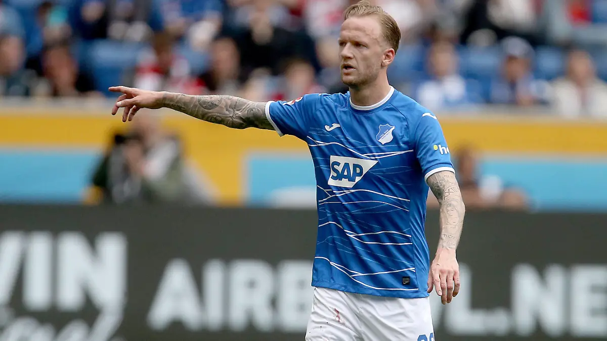 Kevin Vogt Hoffenh . Fussball: LIGA: Saison 22/23: TSG 1899 Hoffenheim - 1. FC Köln , 29. Spieltag, 22.04.2023. *** Kevin Vogt Hoffenh Sport Football LIGA Season 22 23 TSG 1899 Hoffenheim 1 FC Köln , 29 Matchday, 22 04 2023
