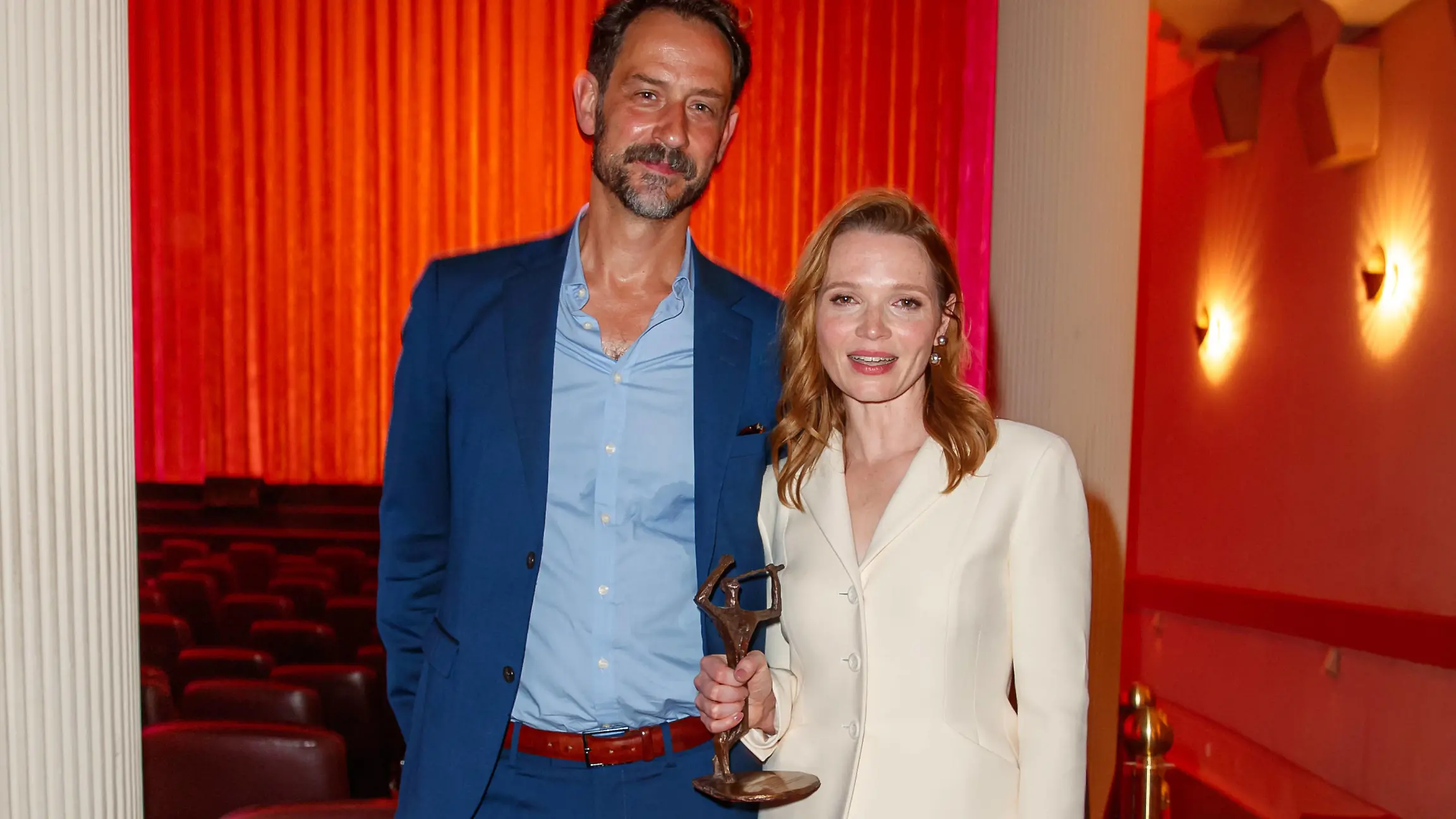 Award - Ernst-Lubitsch-Preis 2023 Karoline Herfurth mit Ehemann Christopher Doll beim Ernst-Lubitsch-Preis 2023 in der Astor Film Lounge am 14.06.2023 in Berlin. *** Award Ernst Lubitsch Preis 2023 Karoline Herfurth with husband Christopher Doll at the Ernst Lubitsch Preis 2023 in the Astor Film Lounge on 14 06 2023 in Berlin Copyright: xEventpressxKochanx