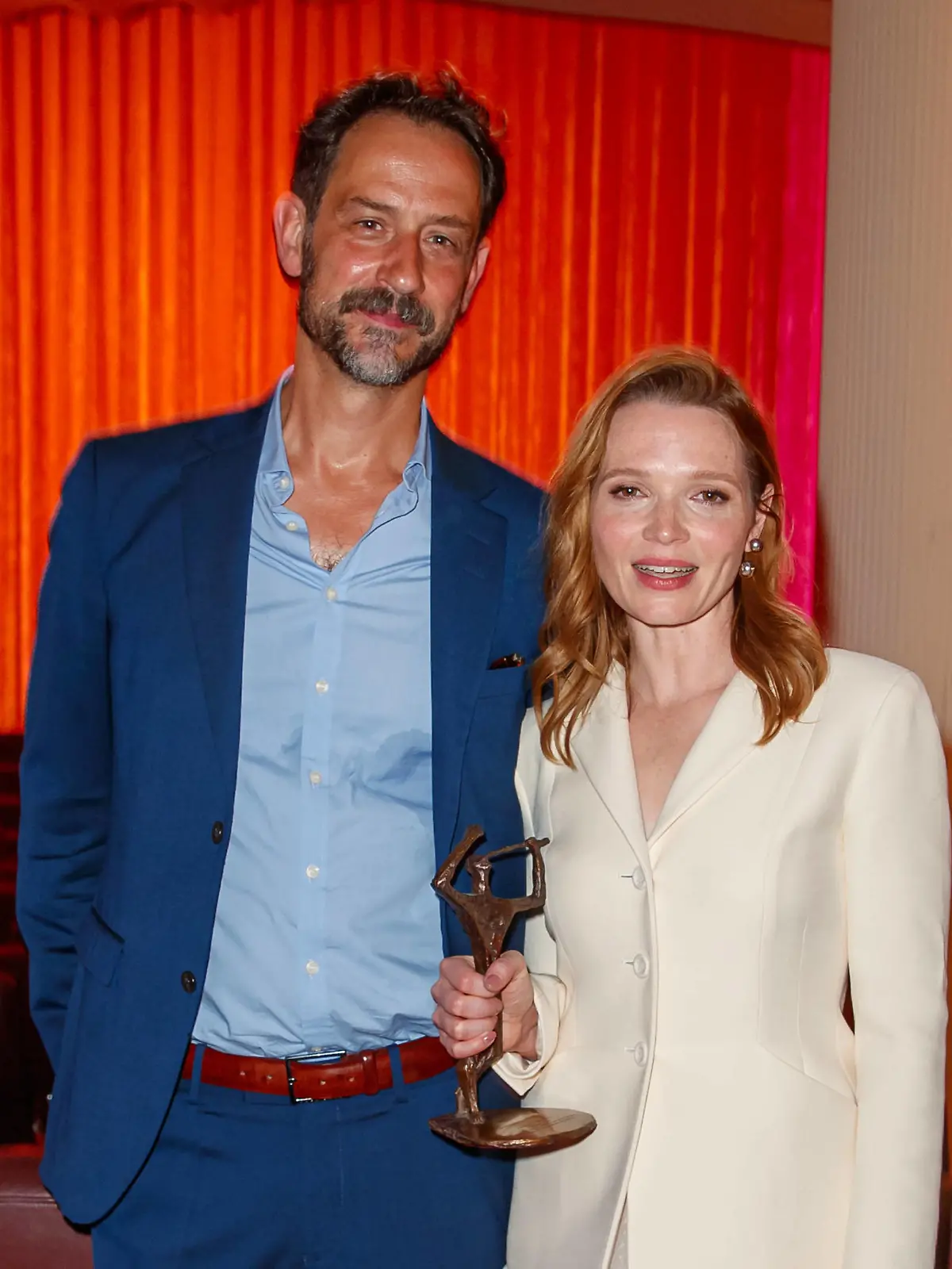 Award - Ernst-Lubitsch-Preis 2023 Karoline Herfurth mit Ehemann Christopher Doll beim Ernst-Lubitsch-Preis 2023 in der Astor Film Lounge am 14.06.2023 in Berlin. *** Award Ernst Lubitsch Preis 2023 Karoline Herfurth with husband Christopher Doll at the Ernst Lubitsch Preis 2023 in the Astor Film Lounge on 14 06 2023 in Berlin Copyright: xEventpressxKochanx